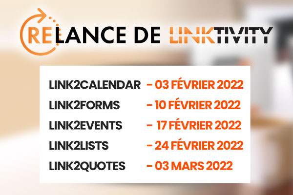 Keystroke célèbre la relance de Linktivity avec une série de 5 webinaires